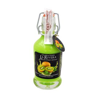 Botellita de licor de crema de Kiwi, modelo Siphon 200 ml