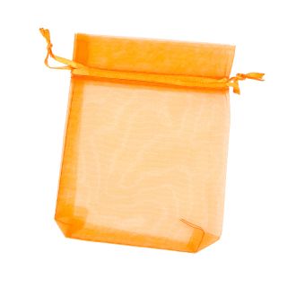 BOLSA ORGANZA 10x7,5 CM. NARANJA