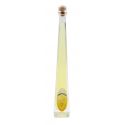 Botellita de licor limoncello 100 ml, modelo edu en cristal